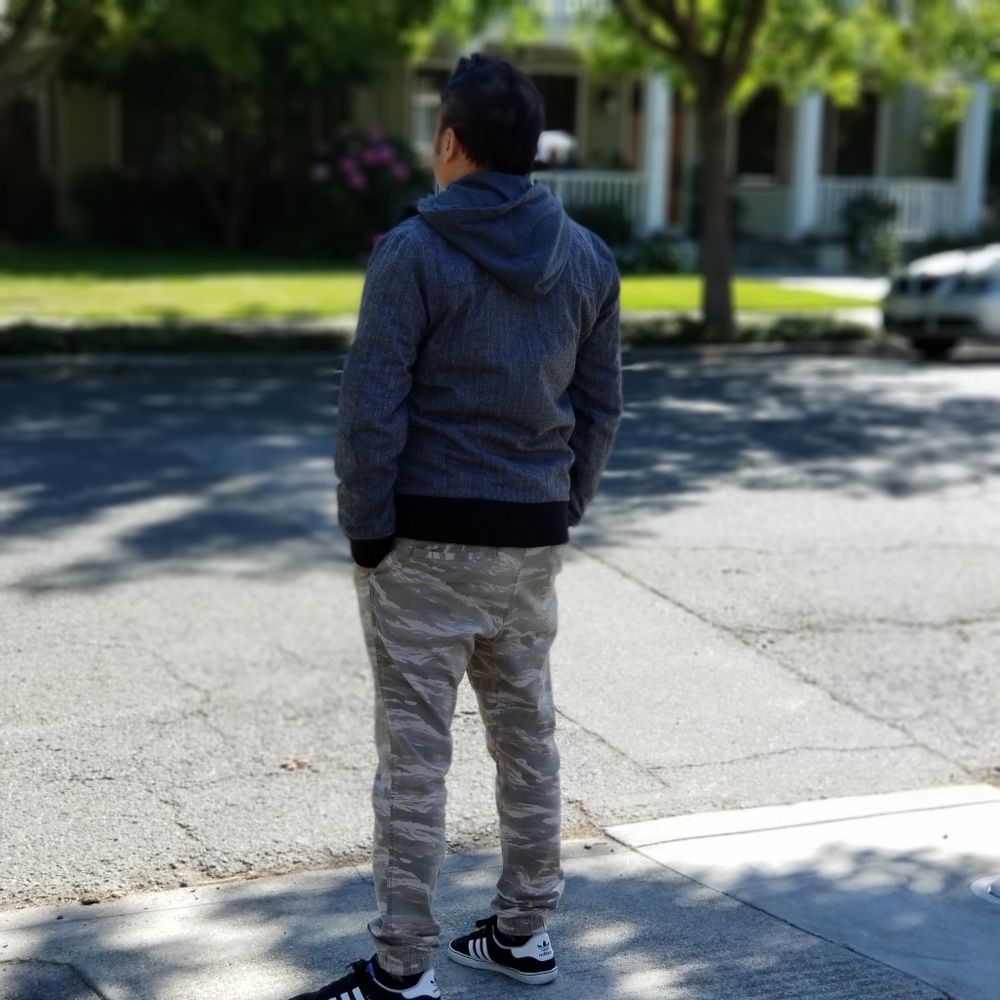 UO x Standard Cloth Mens Military Bomber Jacket